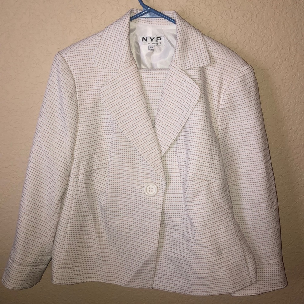 2 piece skirt and blazer (suit)